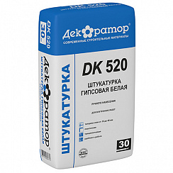 Штукатурка ДЕКОРАТОР ДК 520 30кг